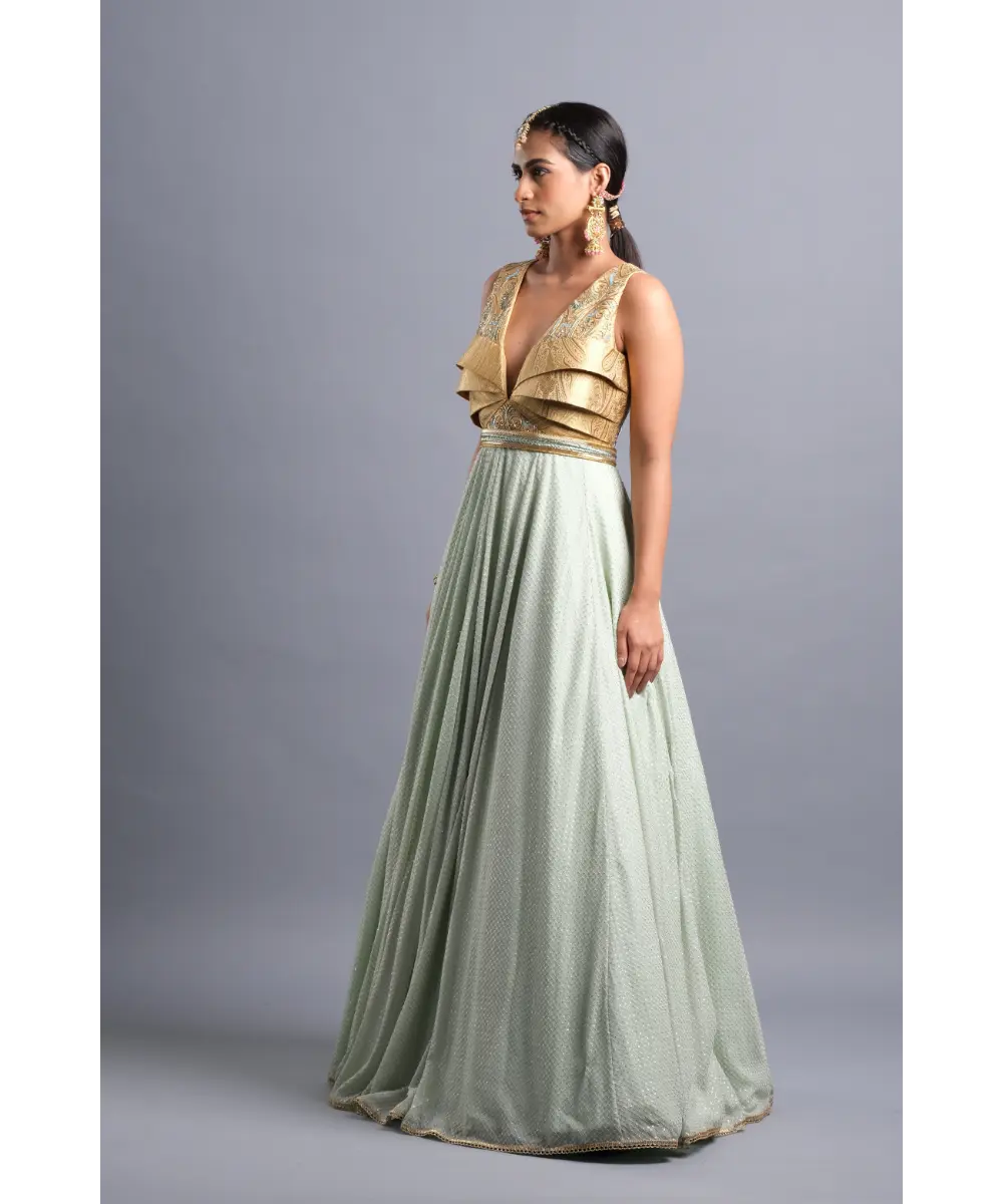 AASTHA SOOD - Silk Gown